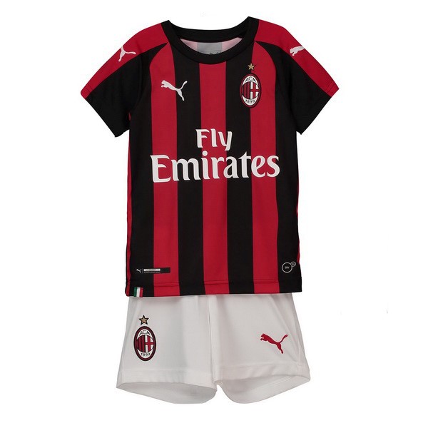 AC Milan Trikot Heim Kinder 2018-19 Rote Fussballtrikots Günstig